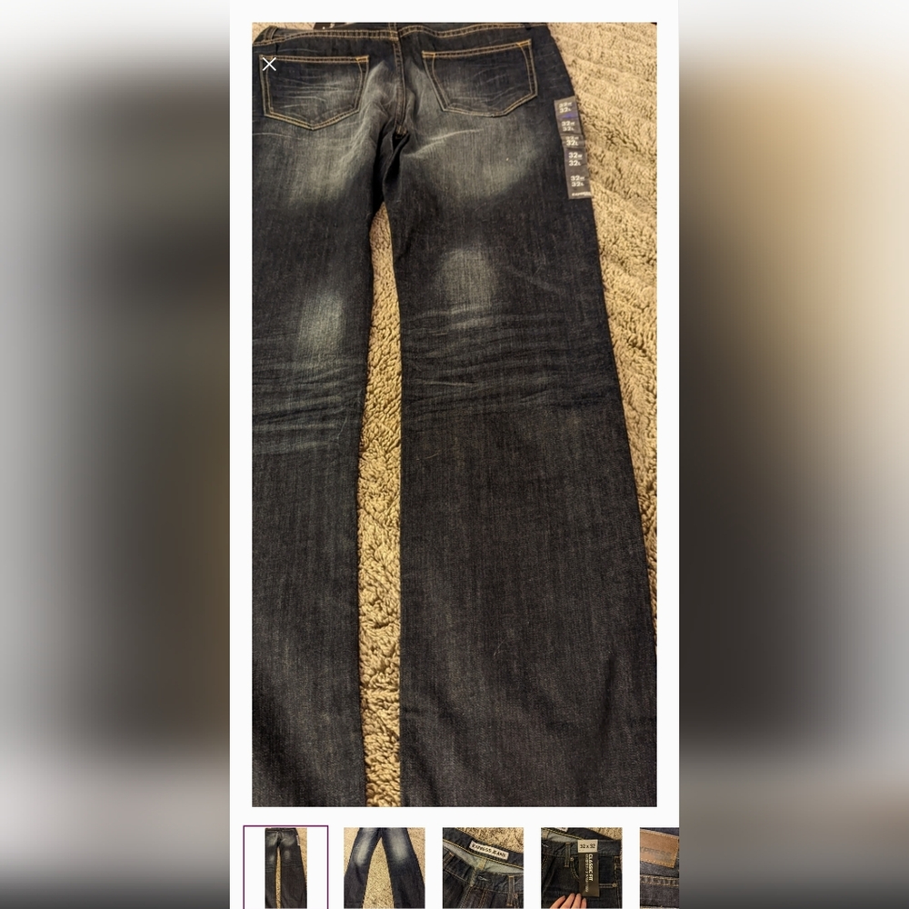 Men's express jeans
